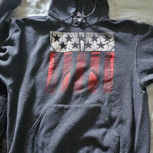 Tony HAWK American flag hoodie